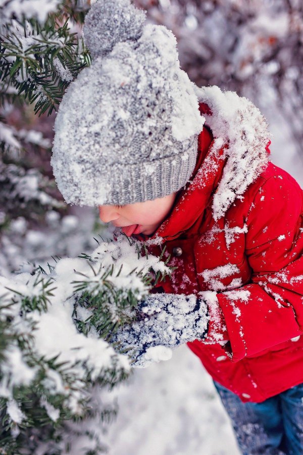 Зима и дети