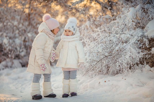 Зима и дети