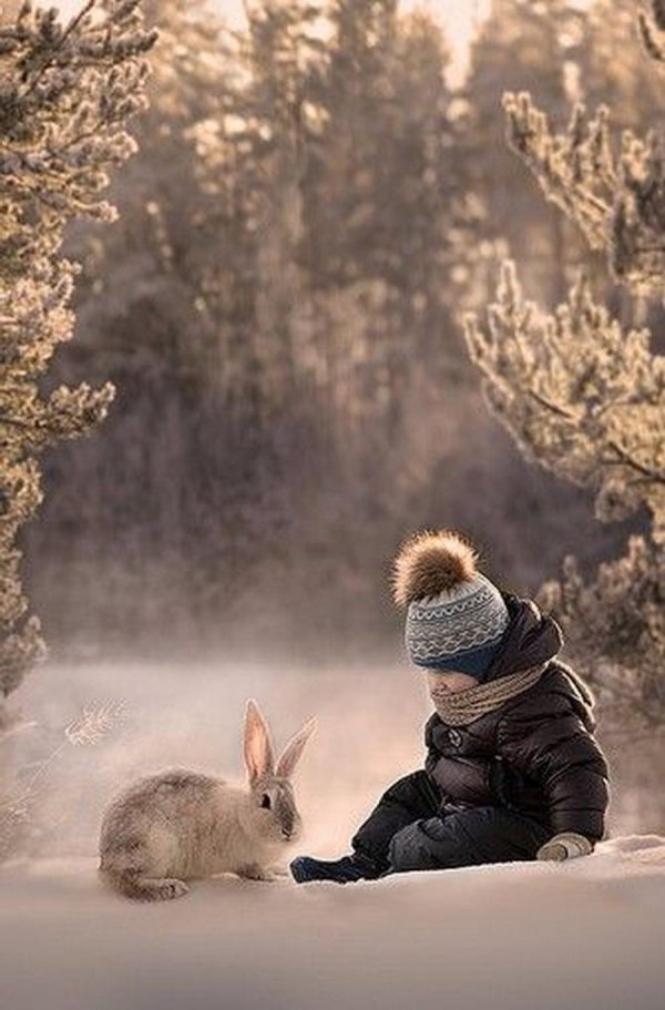 Зима и дети