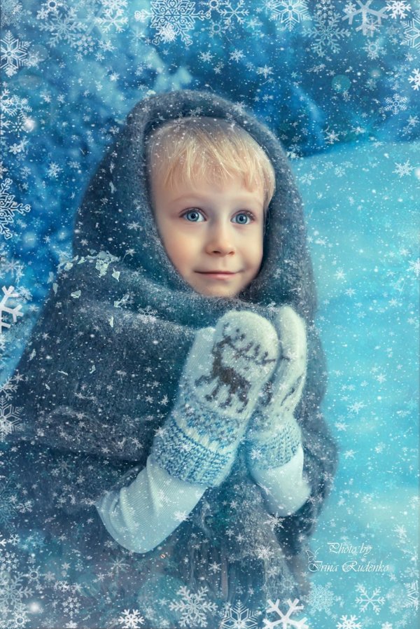 Зима и дети