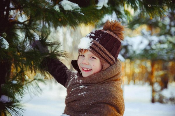 Зима и дети