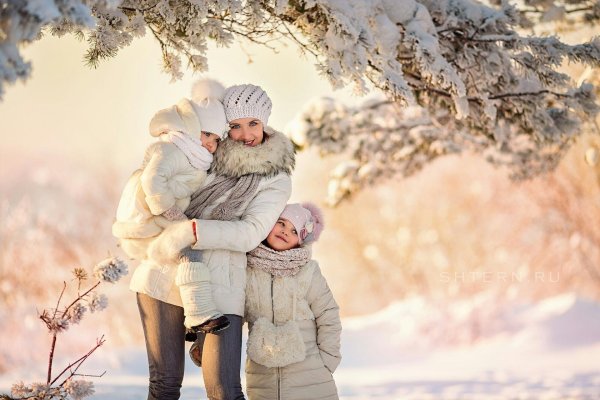 Зима и дети