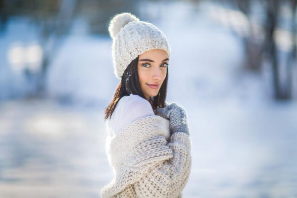 Женщина зима