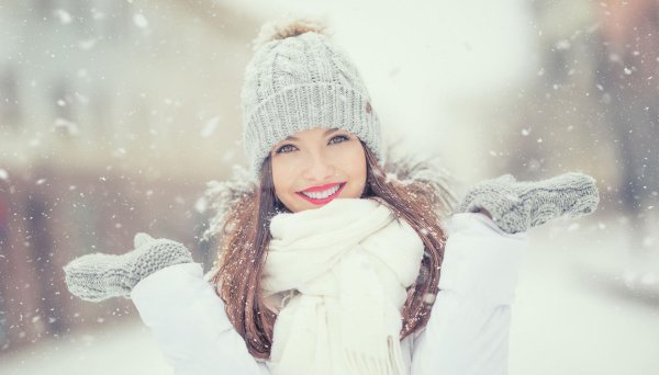 Женщина зима