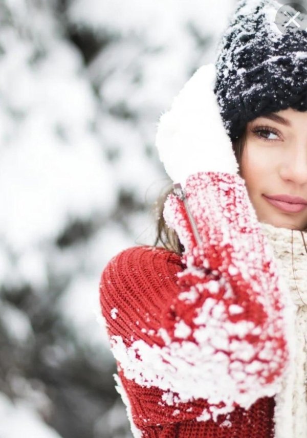 Женщина зима