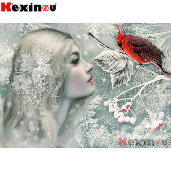 Женщина зима