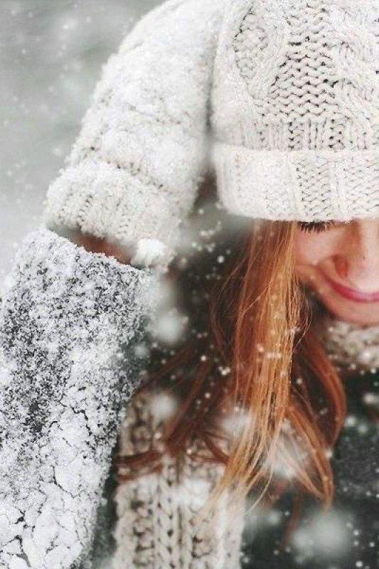 Женщина зима