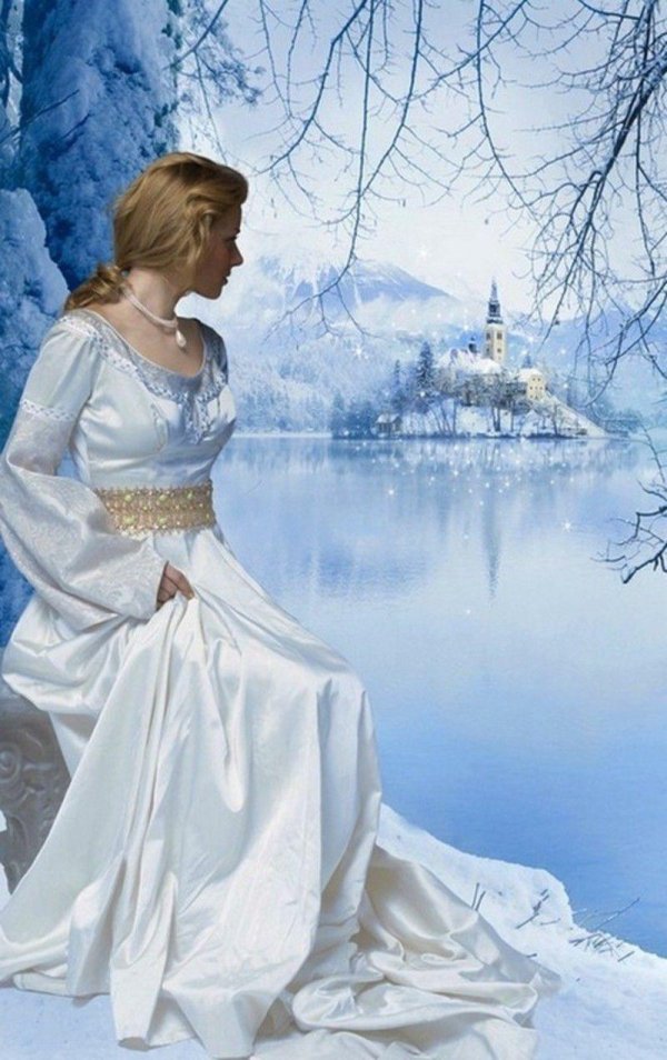 Женщина зима