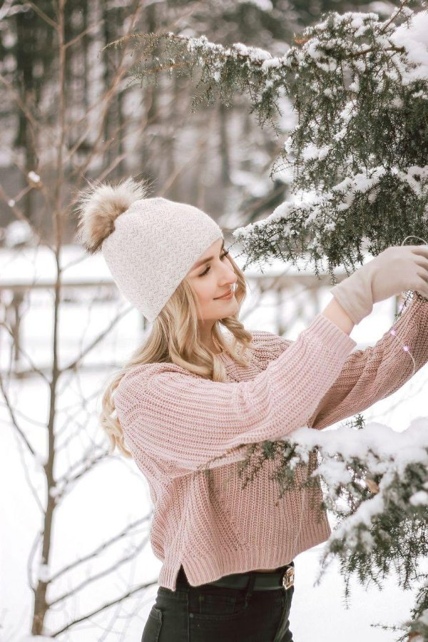 Женщина зима