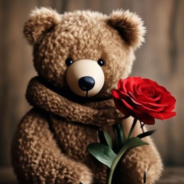 мишка красивый