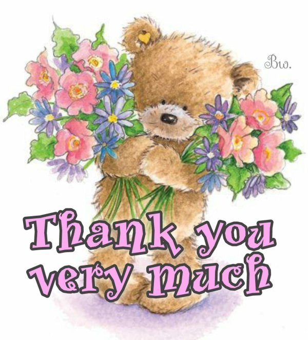 медвежонок открытка