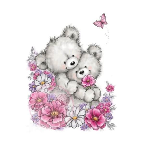 влюбленные мишки