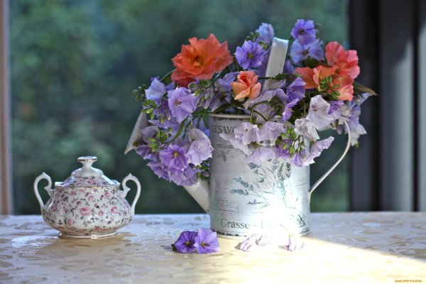 натюрморт цветы