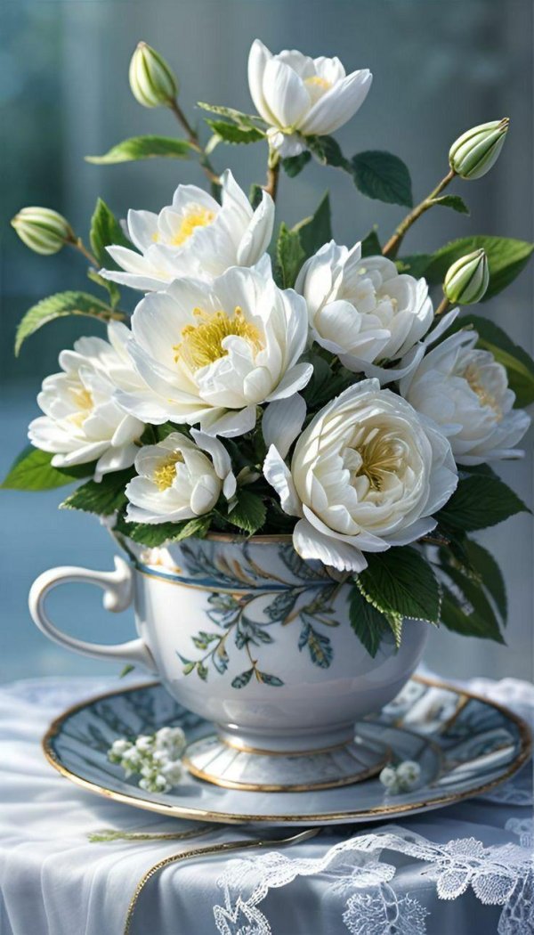 цветочные картины