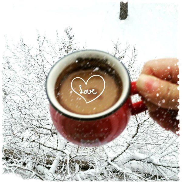 Кофе зима