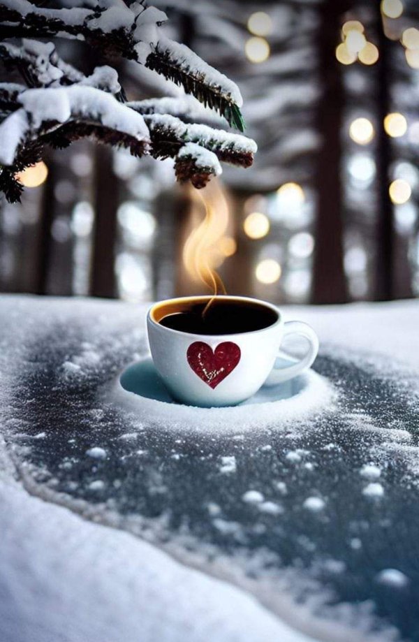 Кофе зима