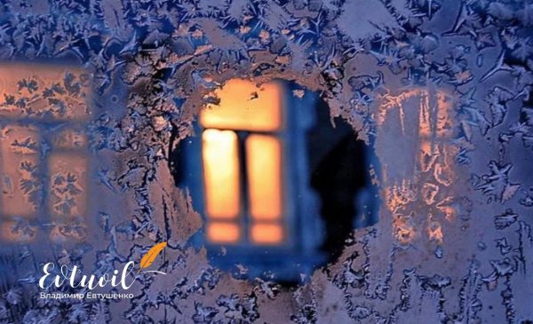 Зима за окном