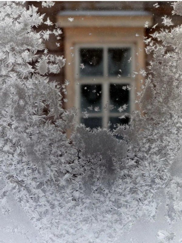 Зима за окном