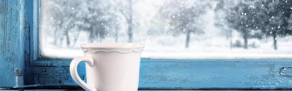 Зима за окном