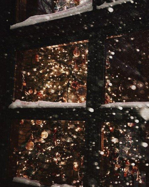 Зима за окном