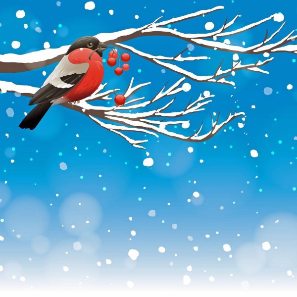 Хороших выходных зима