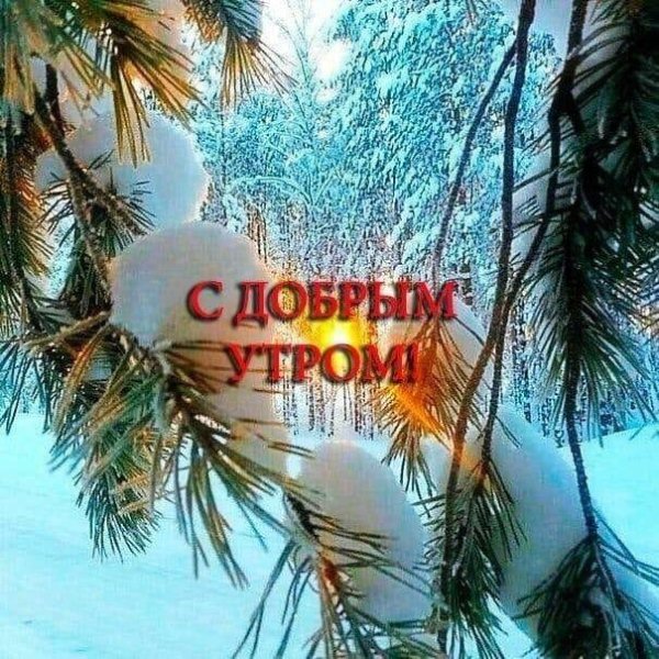 Хороших выходных зима