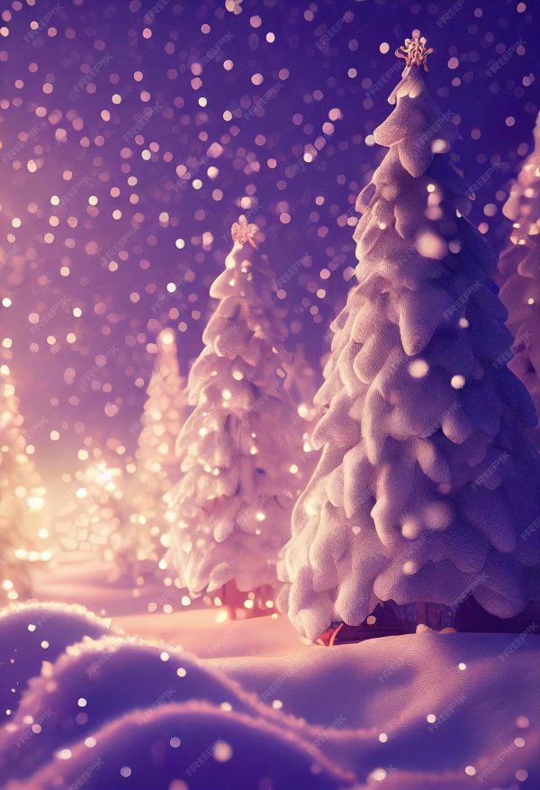 Зима новогодние