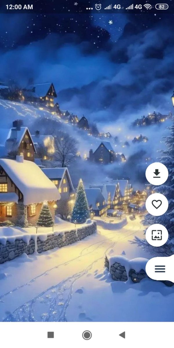 Зима новогодние