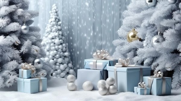 Зима новогодние