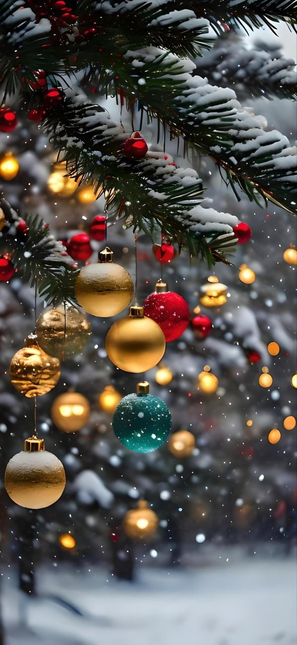 Зима новогодние