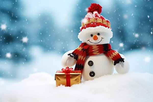 Зима новогодние