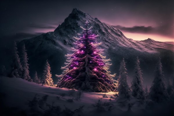 Зима новогодние