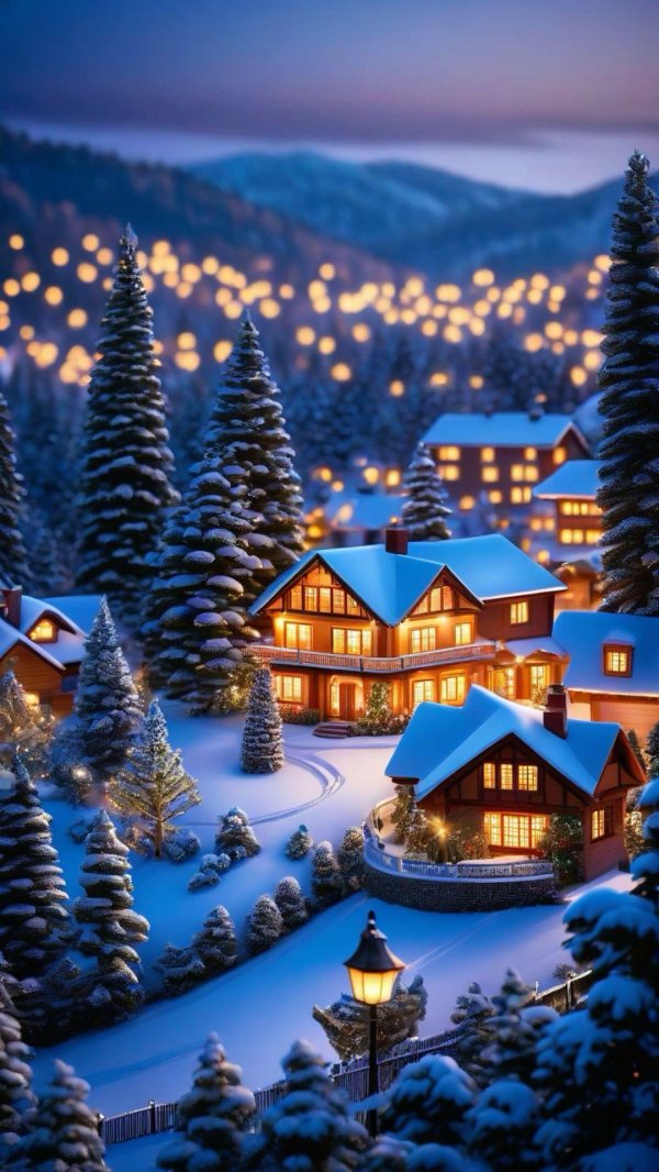 Зима сказочная