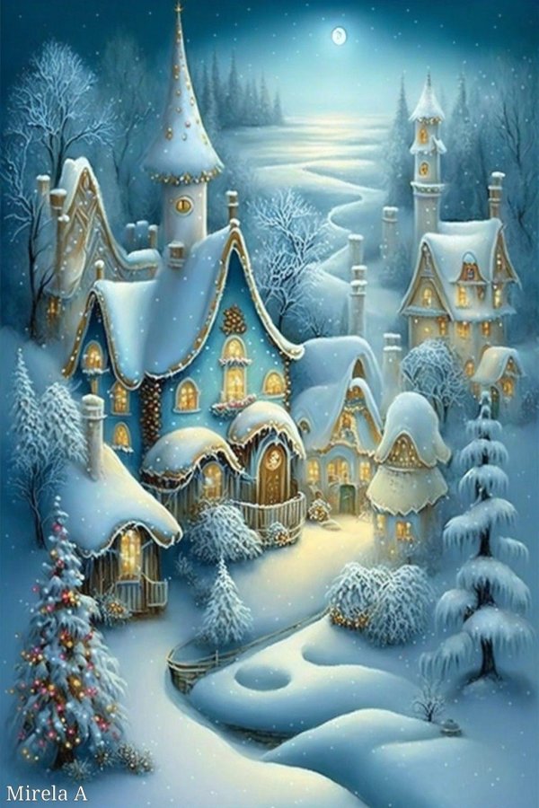 Зима сказочная