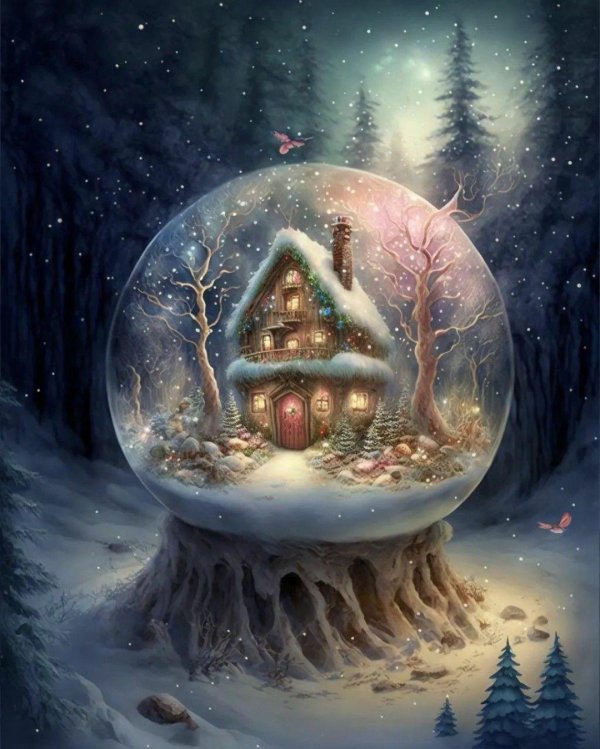 Зима сказочная