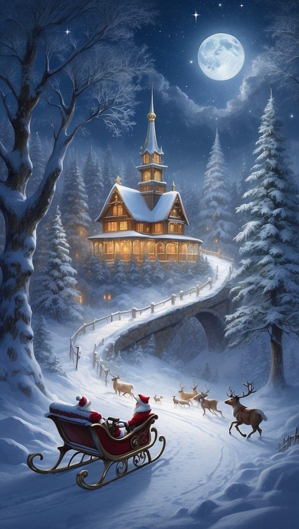 Зима сказочная