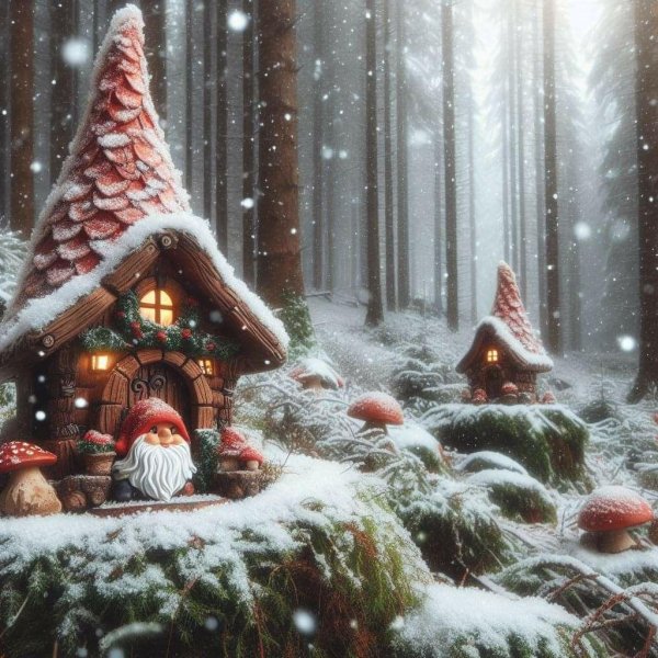 Зима сказочная