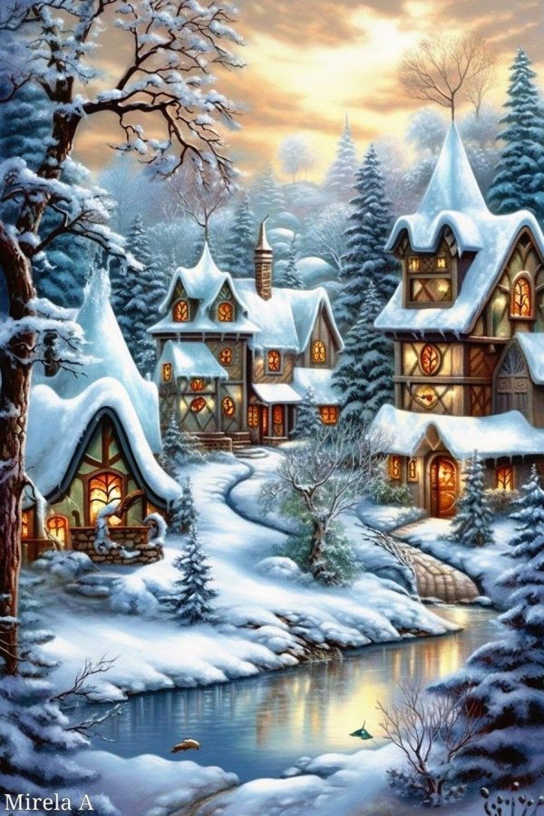 Зима сказочная