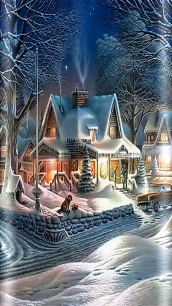 Зима сказочная
