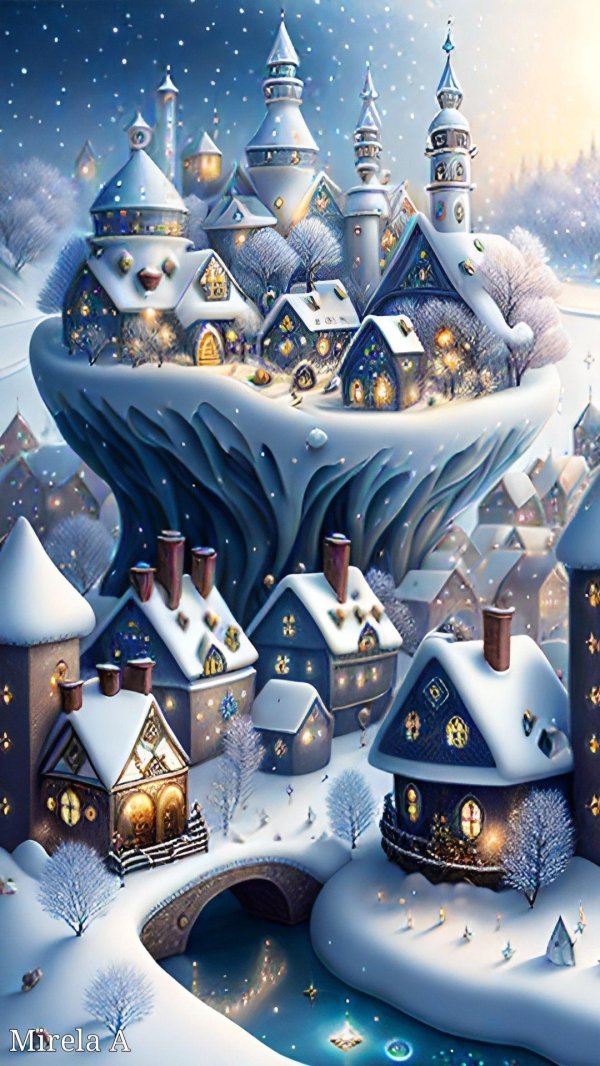 Зима сказочная