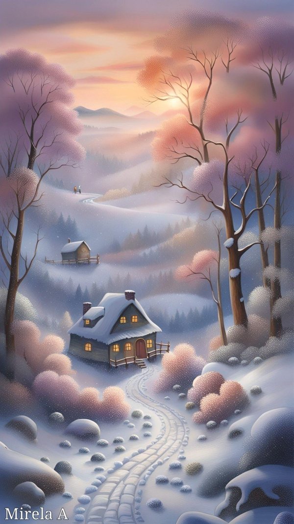 Зима сказочная