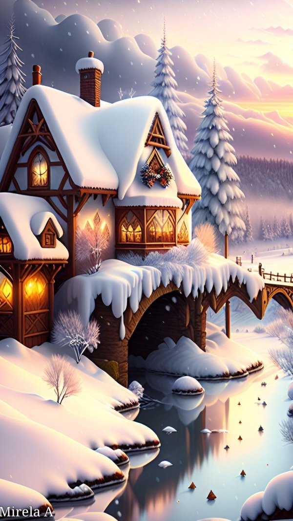 Зима сказочная