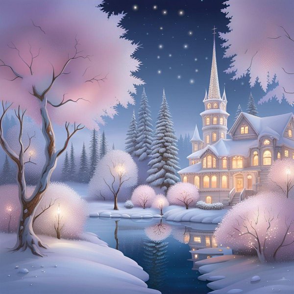 Зима сказочная