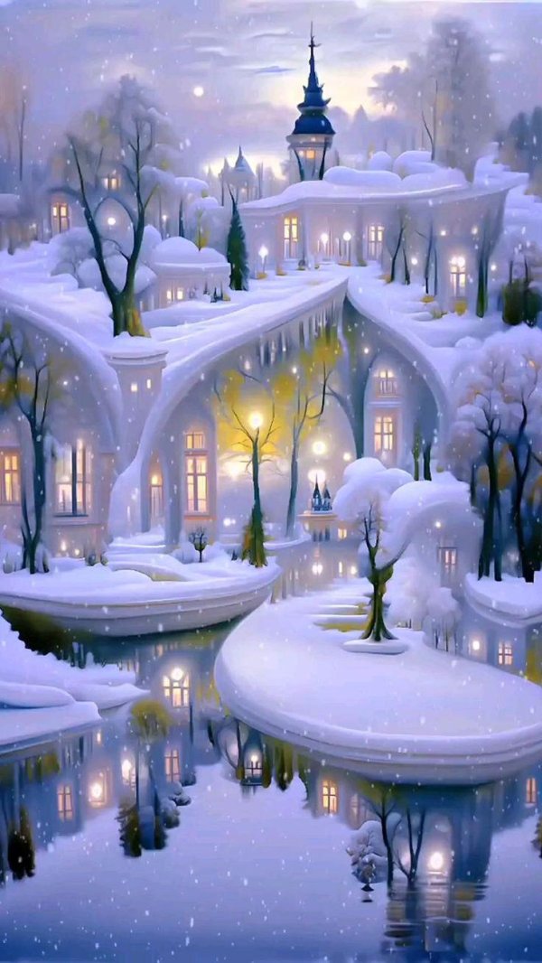 Зима сказочная