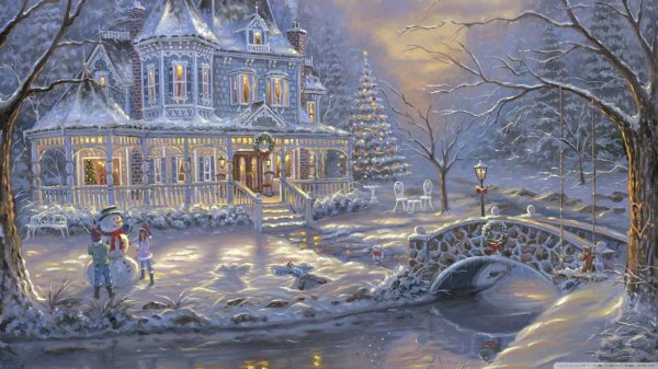 Зима сказочная