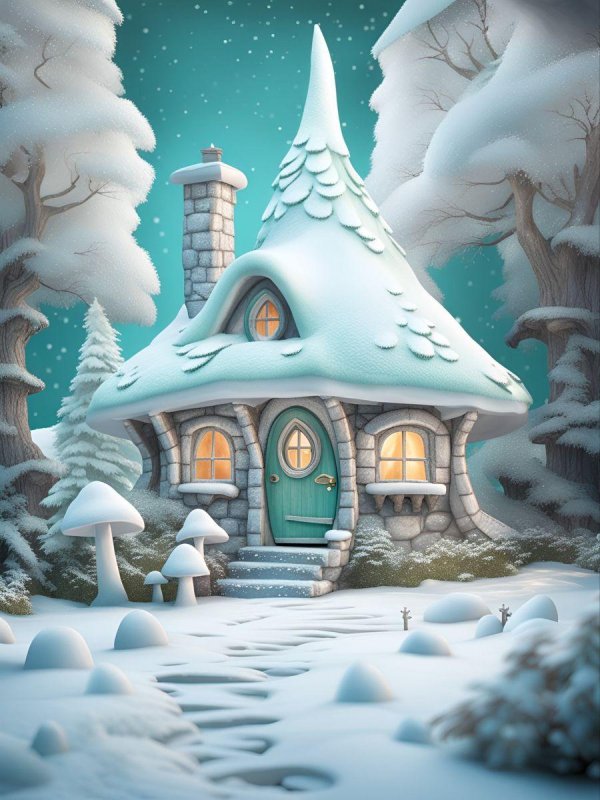 Зима сказочная