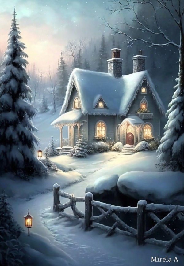 Зима сказочная