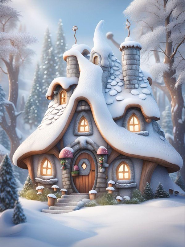 Зима сказочная