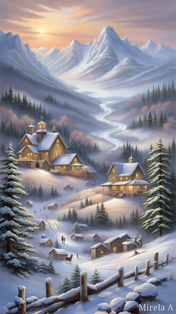 Зима сказочная