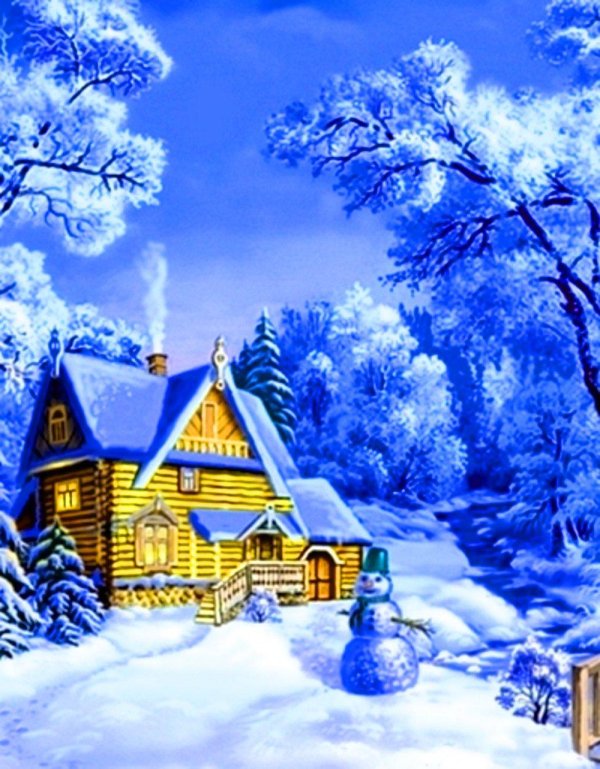 Зима сказочная